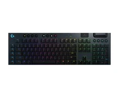 Logitech G915 Belaidė Mechaninė žaidimų klaviatūra, RGB, Lightspeed, Tactile, DE išdėstymas