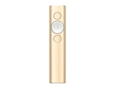 Logitech Spotlight belaidis valdymo pultas pristatymams Bluetooth/RF Auksas