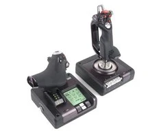 Logitech X52 Pro Flight Control System Skraidymo simuliatorius