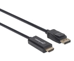 Manhattan 152679 vaizdo kabelio adapteris 1,8 m DisplayPort HDMI Juoda