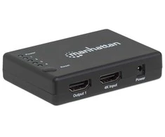 Manhattan 207706 vaizdo signalų daliklis HDMI 4x HDMI