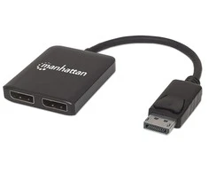 Manhattan 207768 vaizdo signalų daliklis DisplayPort 2x DisplayPort