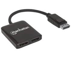 Manhattan 207768 vaizdo signalų daliklis DisplayPort 2x DisplayPort