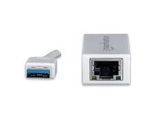 Manhattan 506731 kabelių sąsaja / invertavimo adapteris USB 2.0 RJ-45 Balta