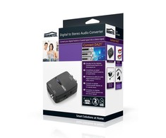 Marmitek Connect DA21 garso keitiklis Juoda