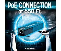 Intellinet 560962 PoE adapteris Gigabitinis eternetas 48 V
