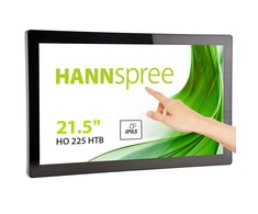 Monitorius Hannspree Open Frame HO 225 HTB 54,6 cm (21.5") LED „Full HD“ Lietimui jautrus ekranas Stendo dizainas Juoda
