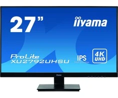 Monitorius iiyama ProLite XU2792UHSU-B1 LED ekranas 68,6 cm (27") 3840 x 2160 pikseliai 4K Ultra HD Juoda