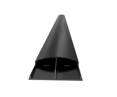 Multibrackets MB CABLE COVER SS Juodas 75MM 1600MM