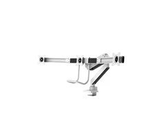 Newstar NM-D775DX3WHITE monitoriaus laikiklis arba stovas 61 cm (24") Gnybtas / varžtai Balta