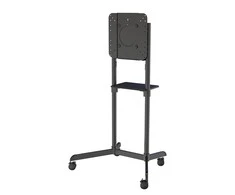 Laikiklis „Neomounts NEWSTAR“ MOBILUSIS PLOKŠČIAEKRANIO GRINDŲ STOVAS (AUKŠTIS: 160 CM) 37–70" Juodas