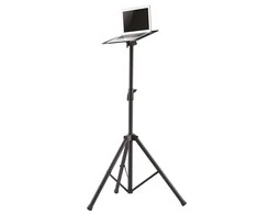 Neomounts NewStar Flat Screen / Nešiojamas kompiuteris Floor Stand - (height: 108-178 cm), 10-32", c:Juodas