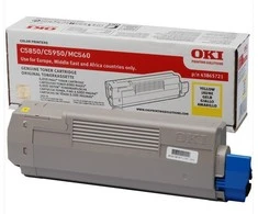 OKI Toneris geltonas 6000 puslapių fuer C5850 C5950