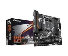 Pagrindinė plokštė Gigabyte B550M AORUS Elite/AM4/Micro-ATX/Memory DDR4/Atminties lizdai 4/1xPCI-Express 3.0 1x/1xPCI-Express 3.0 4x/1xPCI-Express 4.0 16x/2xM.2/1xDVI-D/1xHDMI/2xAudio-In/1xAudio-Out/4xUSB 2.0/4xUSB 3.2/1xPS/2/1xRJ45