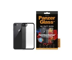 Panzer Glass PanzerGlass | Ekrano apsauga | Iphone | iPhone 7/8/se (2020 m.) | Grūdintas senėjimą stabdantis stiklas | Juodas/Crystal Clear | Skaidri ekrano apsauga