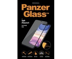 Panzer Glass Ekrano apsauga PREMIUM TEMPERED stiklas 3D ekrano apsauga pilnas dangtelis iPhone 11 Casefriendly (Juodas)