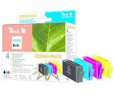Peach PI300-370 Juoda, Žydras, Rausvai raudona, Geltona Sudėtinė pakuotė 4 vnt
