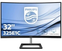 Monitorius Philips 325E1C/00 31,5" QHD, MVA, D-Sub/HDMI/DP