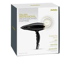 Plaukų džiovintuvas BaByliss Super Pro 2300 Juoda, Auksas 2300 W