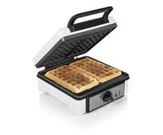Vaflinė Princess Waffle makers 132397 Baltas, 1200 W, Rectangular, Vaflių skaičius 2