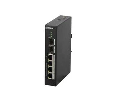 Šakotuvas Dahua Technology PFS3206-4P-96 tinklo komutatorius Valdomas L2 Fast Ethernet (10/100) Juoda Maitinimas per Eternetą (PoE)