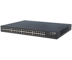 Šakotuvas Intellinet 561334 tinklo komutatorius Valdomas L2 Gigabit Ethernet (10/100/1000) Juoda