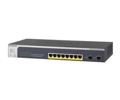 Šakotuvas Netgear Switch GS510TPP žiniatinklio valdymas, montuojamas ant stovo, 1 Gbps (RJ-45) jungčių kiekis 8, SFP jungčių kiekis 2, PoE+ jungčių kiekis 8, maitinimo tipas vienas