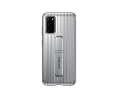 Dėklas Samsung Galaxy S20 Apsauginė Nugarėlė Sidabrinė