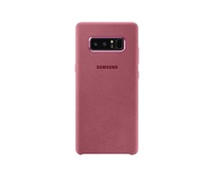 Dėklas Samsung Galaxy Note 8 nugarėlė Alcantara Rožinė