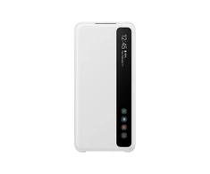 Dėklas ZG980CWE Aiškaus vaizdo dangtelis, skirtas Samsung Galaxy S20 (Baltas)