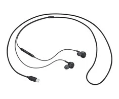 Į ausis dedamos ausinės Samsung IC100BBE Earphones Type-C, Juodos