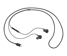 Į ausis dedamos ausinės Samsung IC100BBE Earphones Type-C, Juodos
