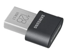USB laikmena Samsung FIT Plus, 128 GB, Juodos spalvos