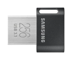 USB laikmena Samsung FIT Plus, 256 GB, Juodos spalvos