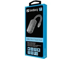 Sandberg USB-C 6in1 kelioninis dokas