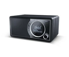 Sharp DR-450(BK) radijo imtuvas Laikrodis Juoda