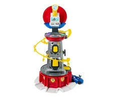 Šunyčių patrulių apžvalgos bokštas Spin Master PAW PATROL + transporto priemonė su Čeiso figūrėle