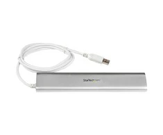 StarTech.com ST73007UA sąsajos šakotuvas USB 3.2 Gen 1 (3.1 Gen 1) Type-A 5000 Mbit/ai Sidabras, Balta