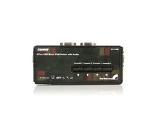 StarTech.com SV411KUSB KVM jungiklis Juoda