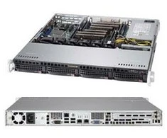 Supermicro CSE-813MFTQC-505CB kompiuterio korpusas Stovas Juoda 500 W