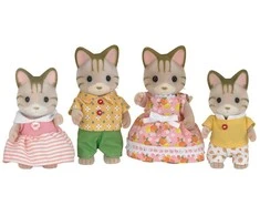 Sylvanian Families Dryžuotų kačiukų šeimynėlė