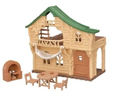 Epoch Sylvanian Families Namelis prie ežero