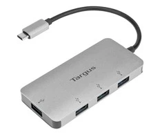 TARGUS USB-C 4 prievadų stebulės AL DĖKLAS