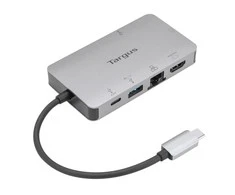TARGUS USB-C VIENO VIDEO 4K HDMI / VGA DOKAS, W\ 100 W POWER PASS