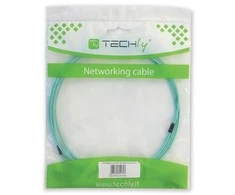 Intellinet Techly 2m LC/LC 50/125 optinio pluošto kabelis Mėlyna