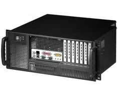 TECHLY 307377 19 4U pramoninė ant stovo montuojama važiuoklė ATX juodas