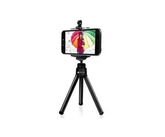 Techly I-TRIPOD-UN trikojis Mobilusis telefonas 3 kojos Juoda