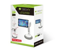 TECHLY 106817 Techly Universalus stalinis stovas išmaniajam telefonui ir planšetiniam kompiuteriui 4-10 reguliuojamas