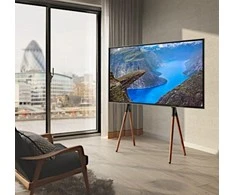 Laikiklis TECHLY 107241 Techly Floor stovas televizoriui LCD/LED/Plasma 49-70 40kg VESA juodas/ruda