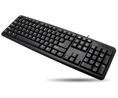 Techly IDATA 955-UBK-AM klaviatūra USB Anglų Juoda